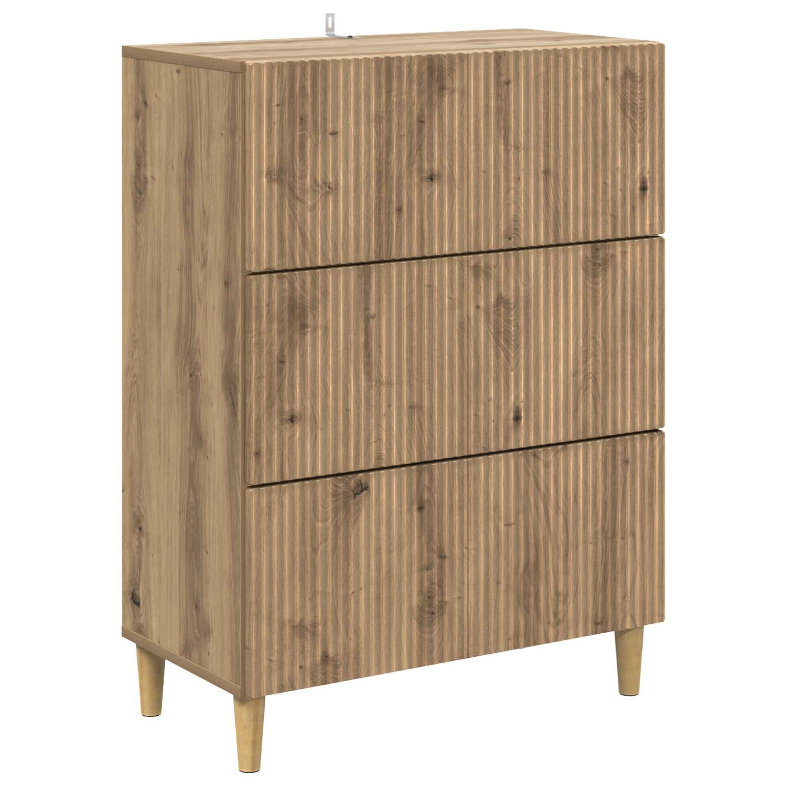 Skříň Se Zásuvkami 66 X 34,5 X 90 Cm Kompozitní Dřevo