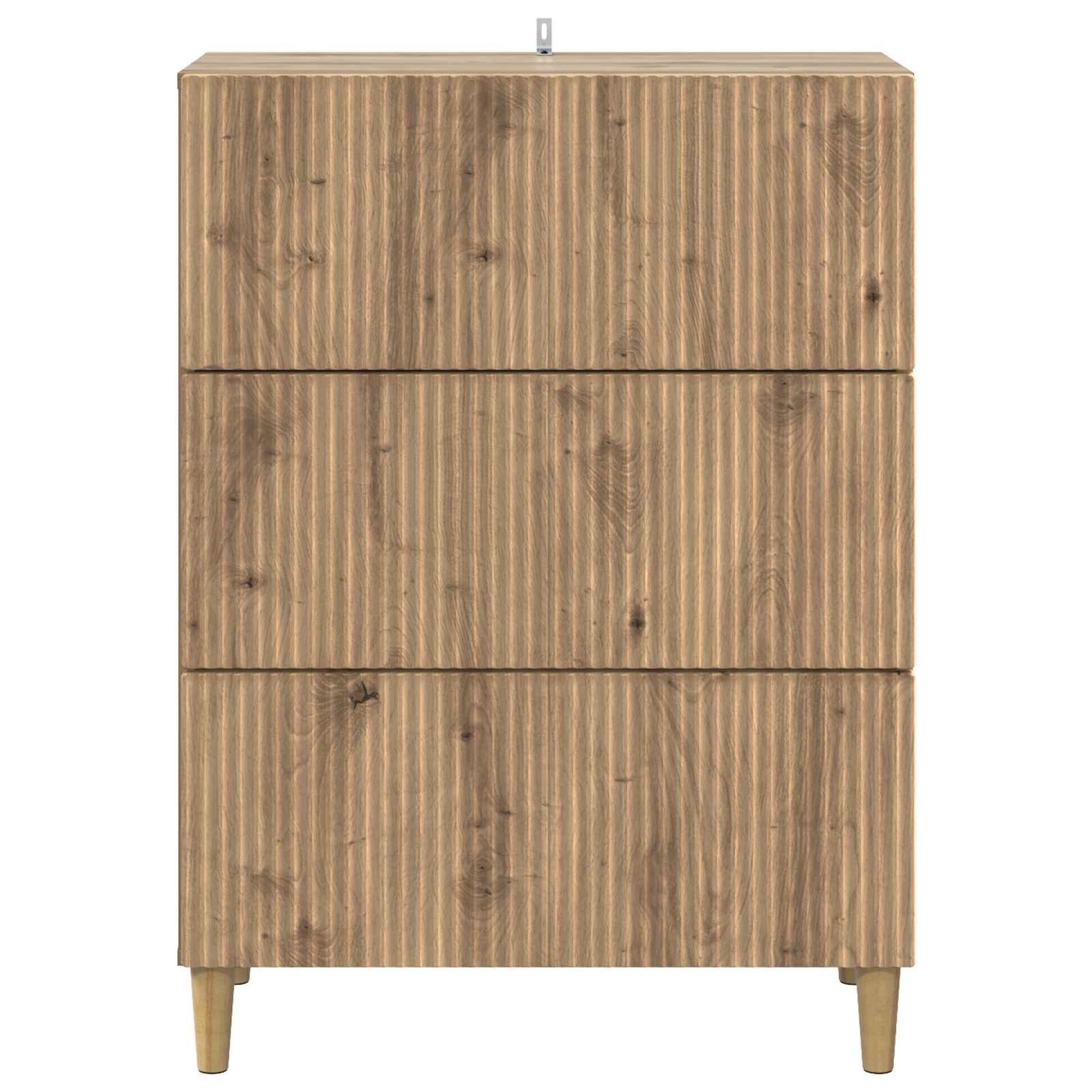 Skříň Se Zásuvkami 66 X 34,5 X 90 Cm Kompozitní Dřevo