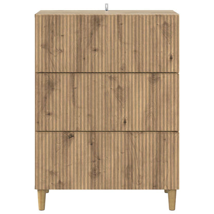 Skříň Se Zásuvkami 66 X 34,5 X 90 Cm Kompozitní Dřevo
