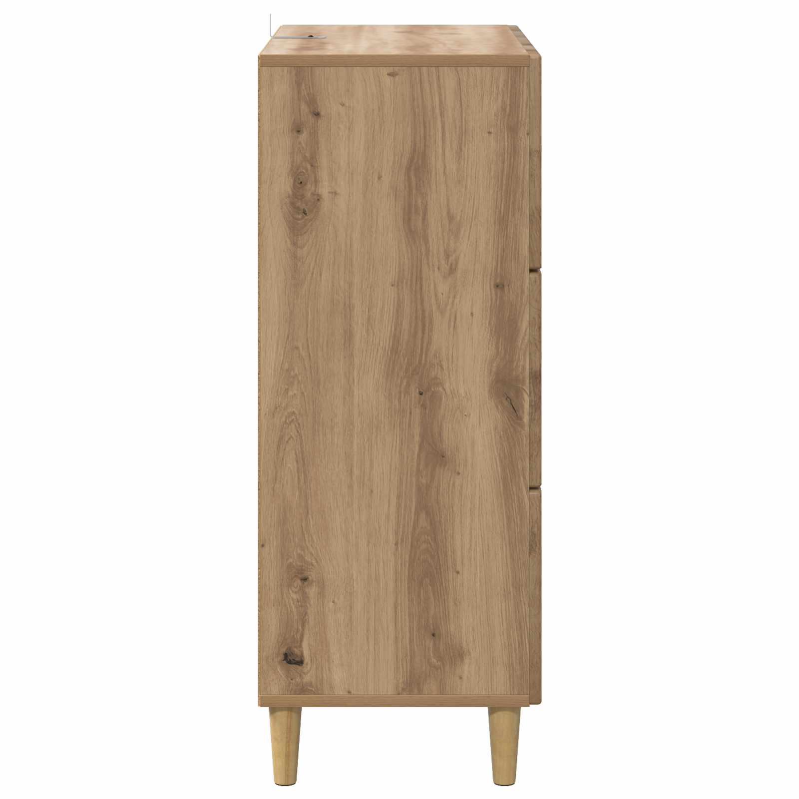 Skříň Se Zásuvkami 66 X 34,5 X 90 Cm Kompozitní Dřevo
