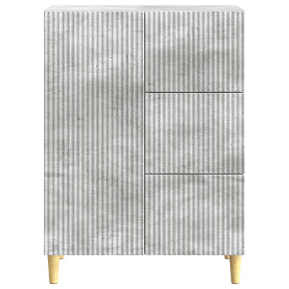 Servírovací Skříň Se Zásuvkou Betonově Šedá 66 X 34,5 X 90 Cm