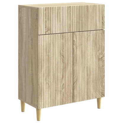 Servírovací Skříň Dub Sonoma 66 X 34,5 X 90 Cm Kompozitní Dřevo