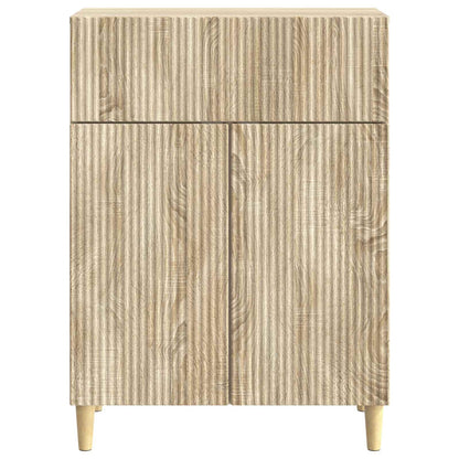 Servírovací Skříň Dub Sonoma 66 X 34,5 X 90 Cm Kompozitní Dřevo