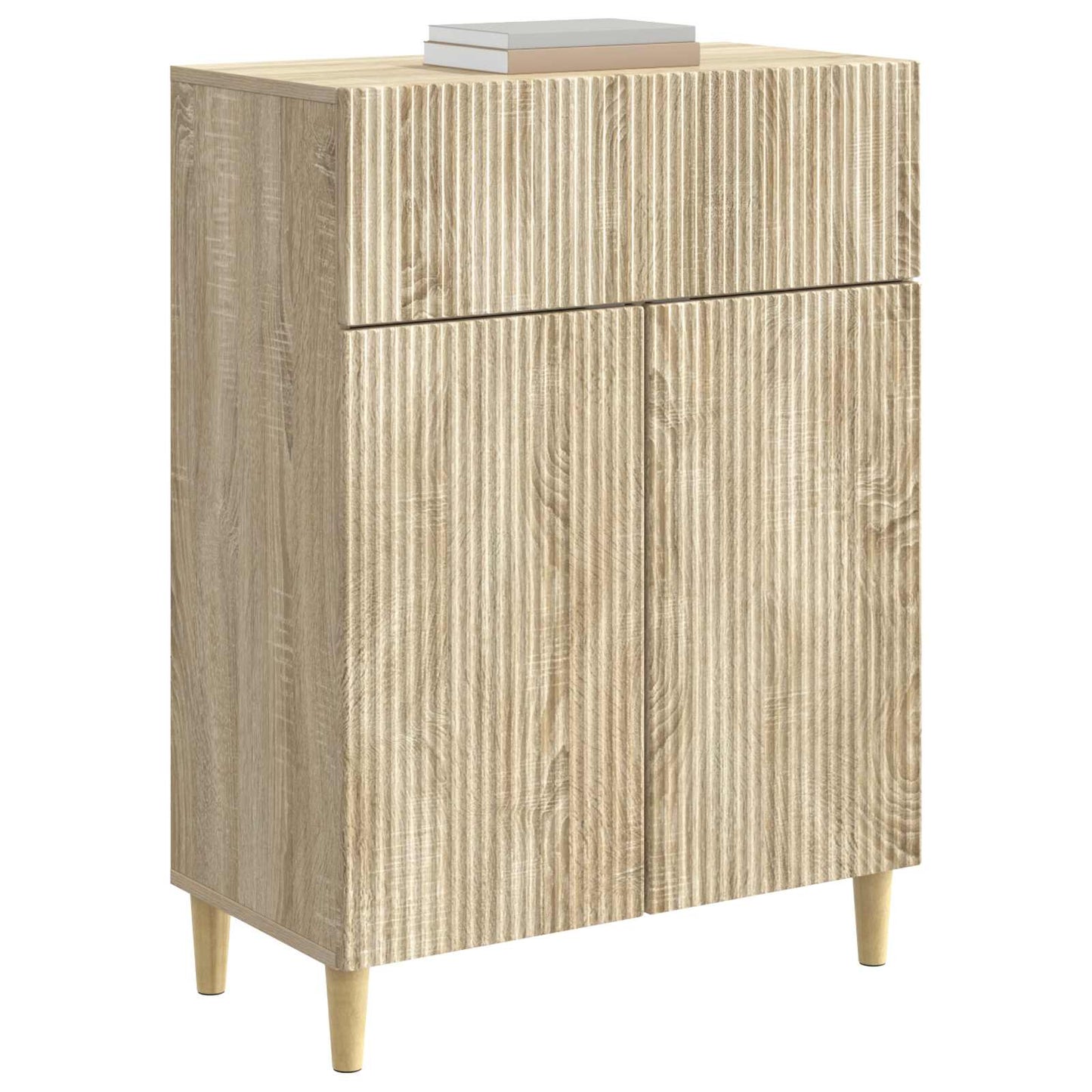 Servírovací Skříň Dub Sonoma 66 X 34,5 X 90 Cm Kompozitní Dřevo