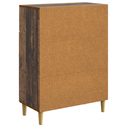 Servírovací Skříň Se Zásuvkou Staré Dřevo 66 X 34,5 X 90 Cm