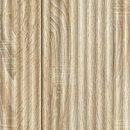 Servírovací Skříň Dub Sonoma 89 X 34,5 X 80 Cm Kompozitní Dřevo