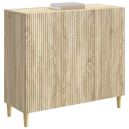 Servírovací Skříň Dub Sonoma 89 X 34,5 X 80 Cm Kompozitní Dřevo