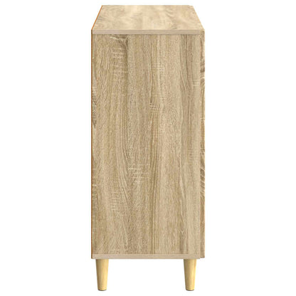 Servírovací Skříň Dub Sonoma 89 X 34,5 X 80 Cm Kompozitní Dřevo