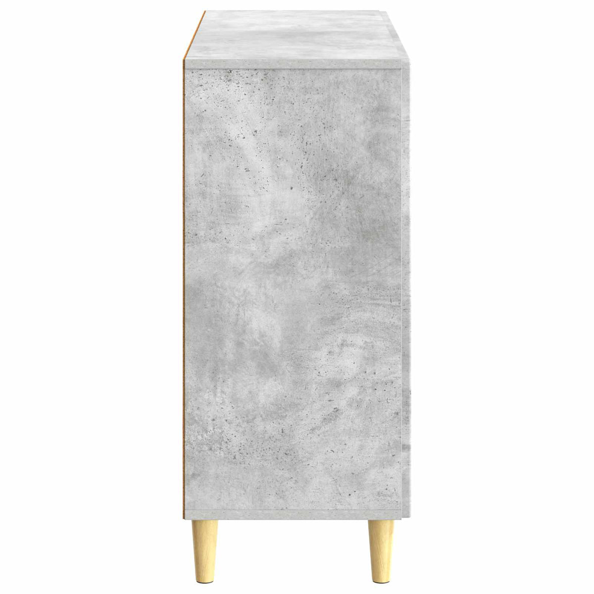 Servírovací Skříň Betonově Šedá 89 X 34,5 X 80 Cm