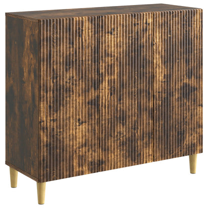 Servírovací Skříň Kouřový Dub 89 X 34,5 X 80 Cm