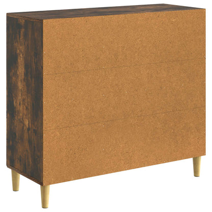 Servírovací Skříň Kouřový Dub 89 X 34,5 X 80 Cm