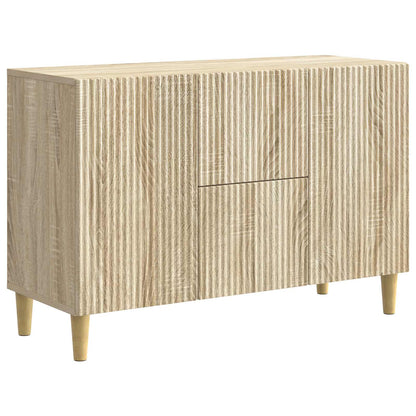 Servírovací Skříň Dub Sonoma 89 X 34,5 X 60 Cm Kompozitní Dřevo