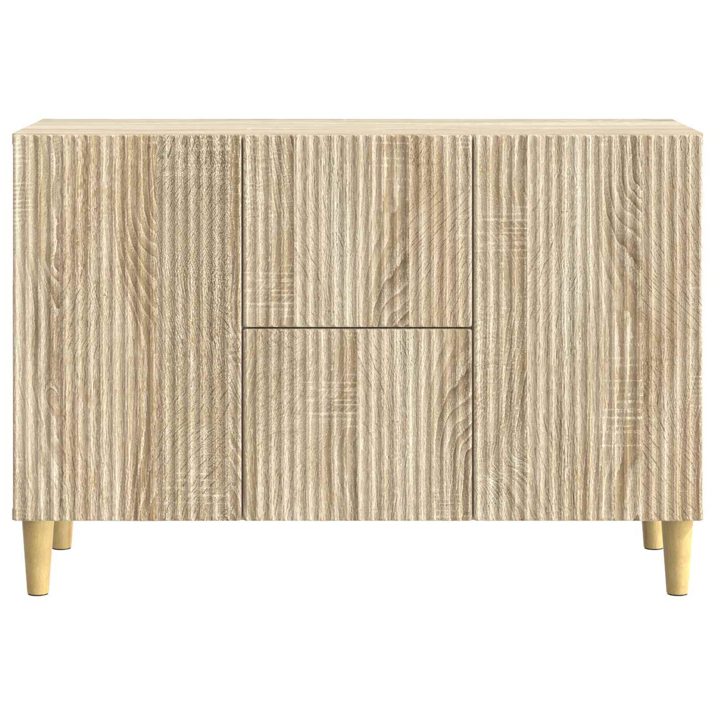 Servírovací Skříň Dub Sonoma 89 X 34,5 X 60 Cm Kompozitní Dřevo