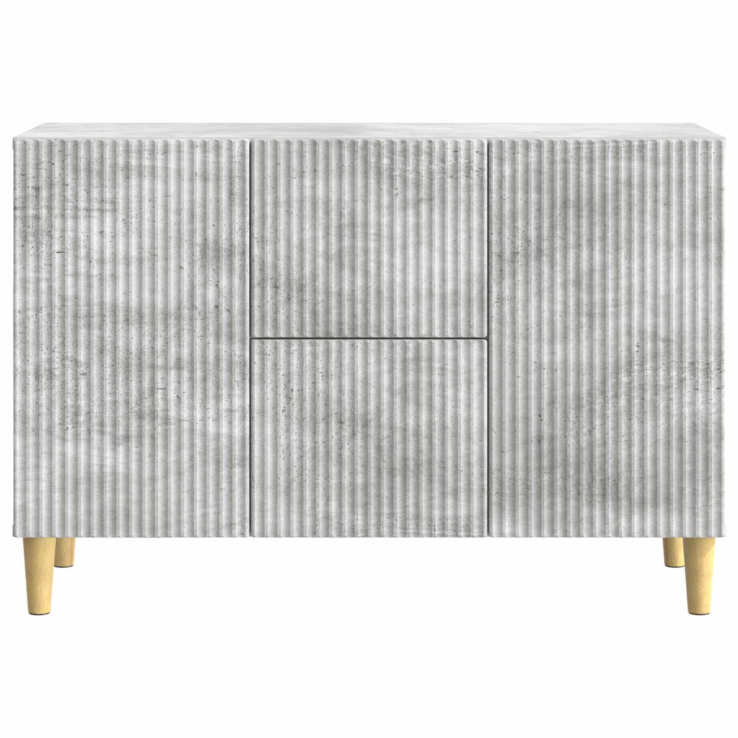 Servírovací Skříň Se Zásuvkou Betonově Šedá 89 X 34,5 X 60 Cm