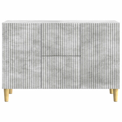 Servírovací Skříň Se Zásuvkou Betonově Šedá 89 X 34,5 X 60 Cm