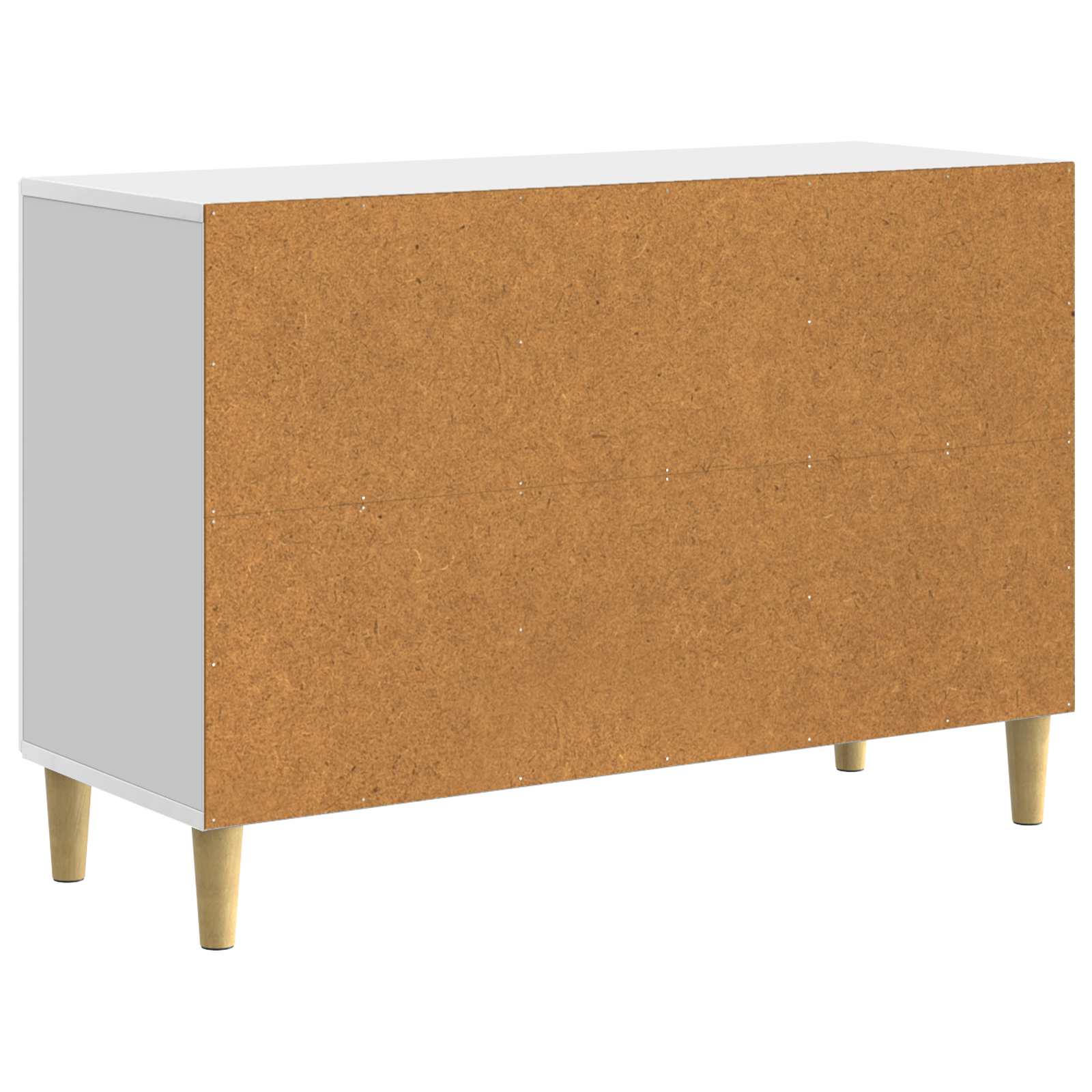 Servírovací Skříň Bílá S Vysokým Leskem 89 X 34,5 X 60 Cm