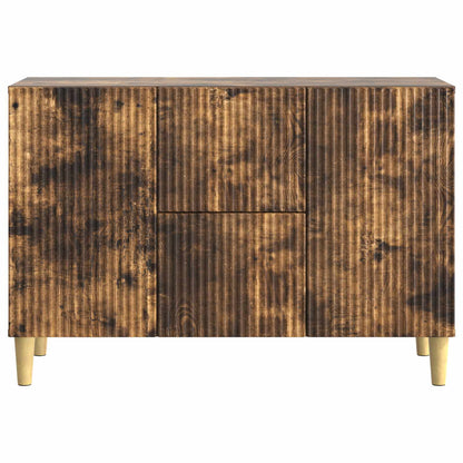 Servírovací Skříň Se Zásuvkou Kouřový Dub 89 X 34,5 X 60 Cm