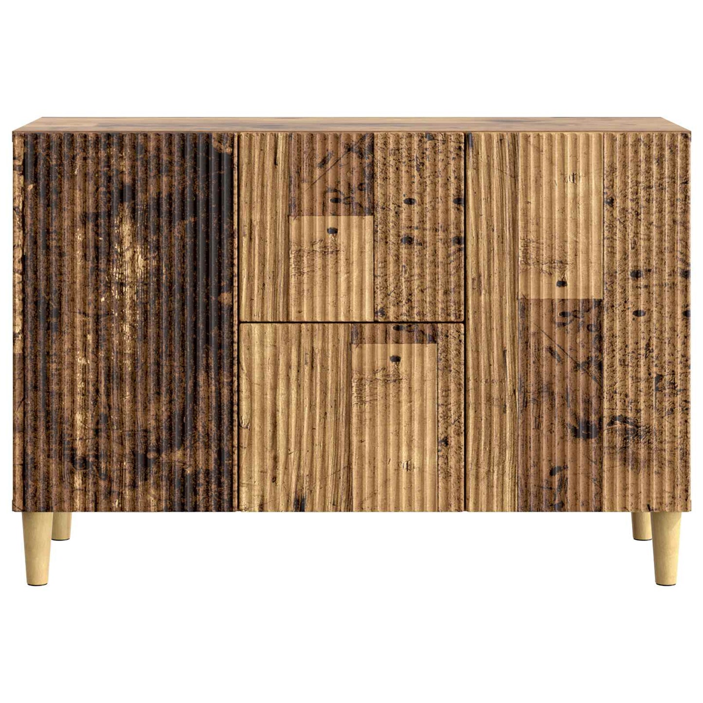 Servírovací Skříň Se Zásuvkou Staré Dřevo 89 X 34,5 X 60 Cm