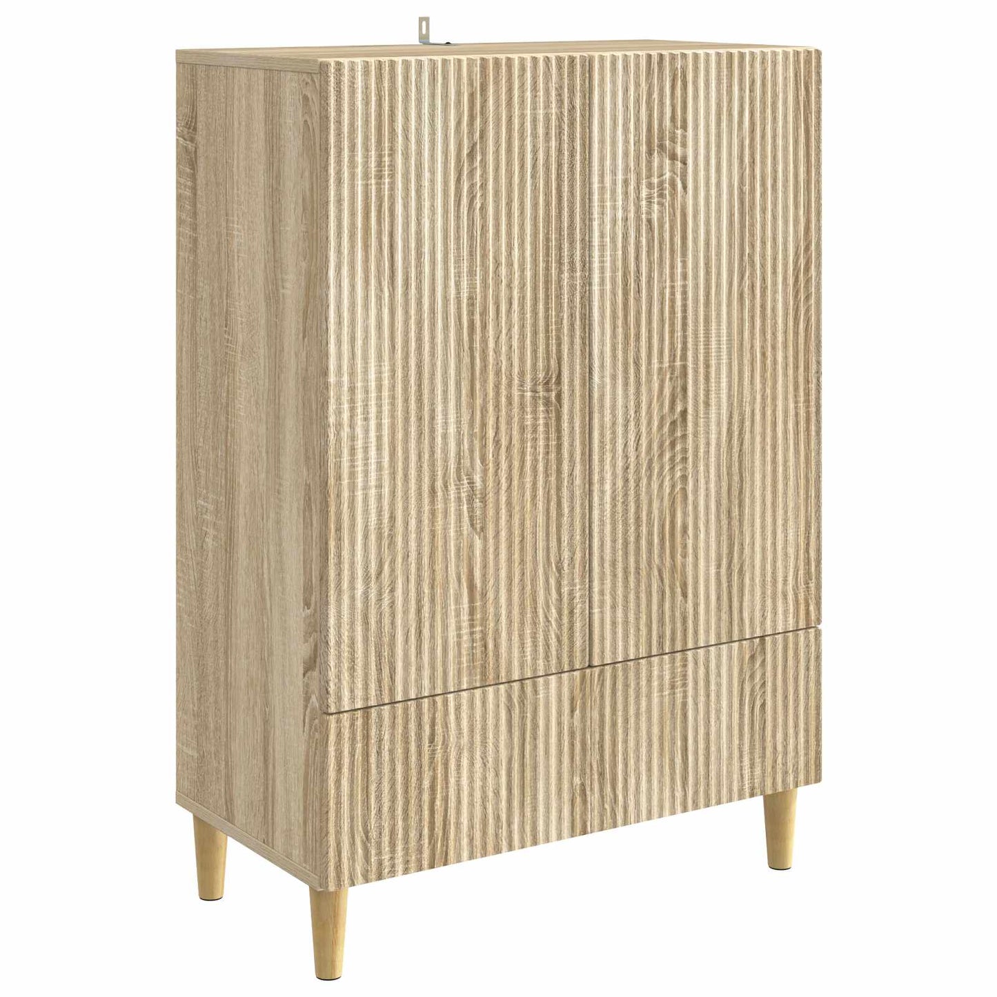 Servírovací Skříň Dub Sonoma 66 X 34,5 X 95 Cm Kompozitní Dřevo