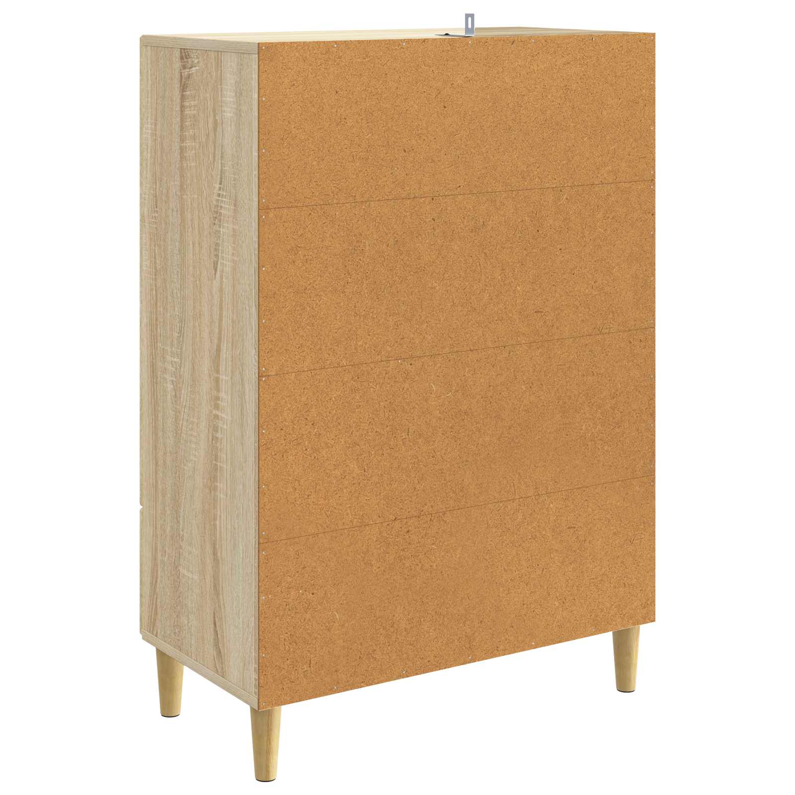 Servírovací Skříň Dub Sonoma 66 X 34,5 X 95 Cm Kompozitní Dřevo