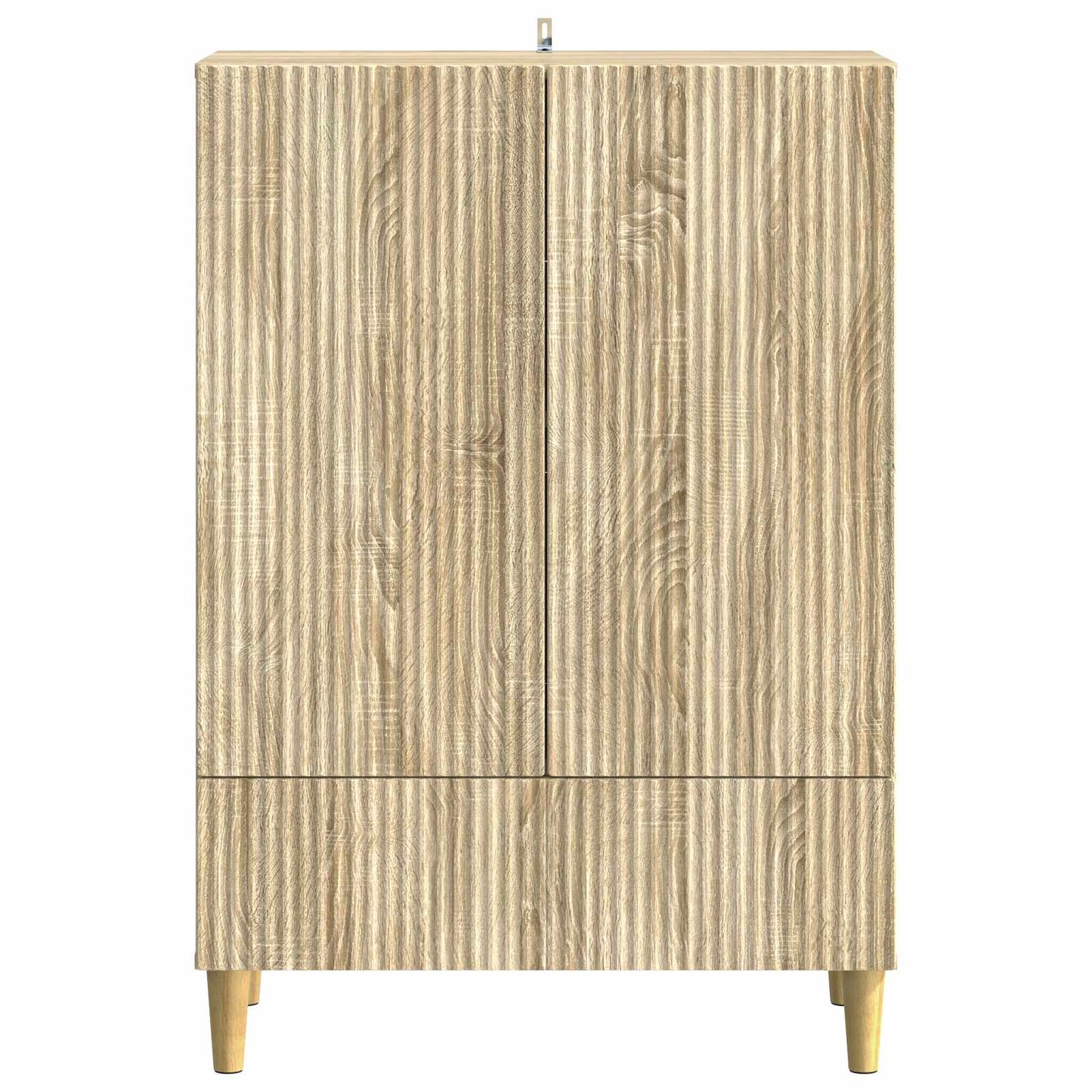Servírovací Skříň Dub Sonoma 66 X 34,5 X 95 Cm Kompozitní Dřevo
