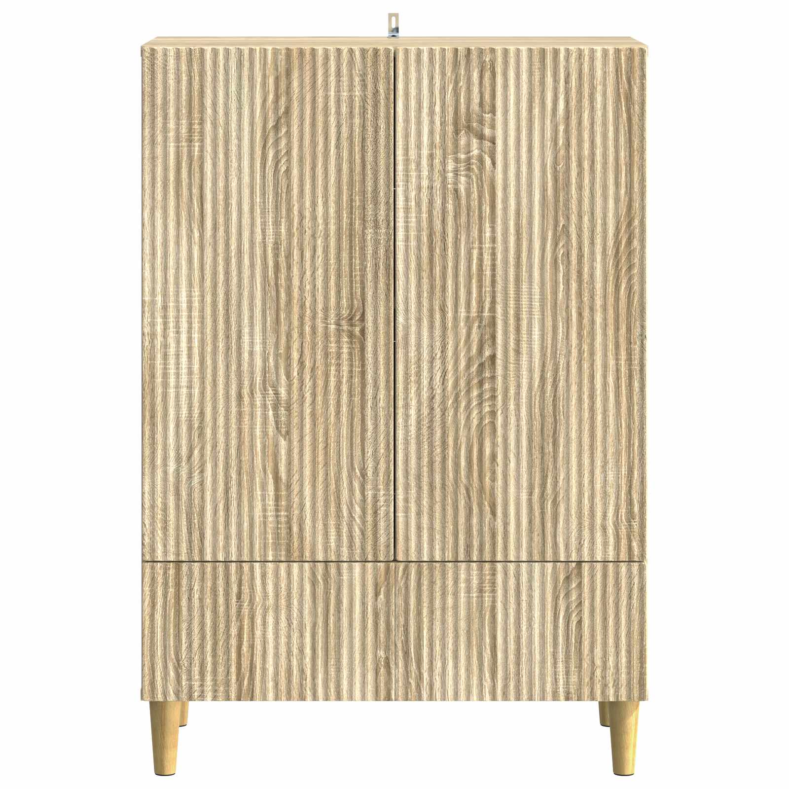 Servírovací Skříň Dub Sonoma 66 X 34,5 X 95 Cm Kompozitní Dřevo