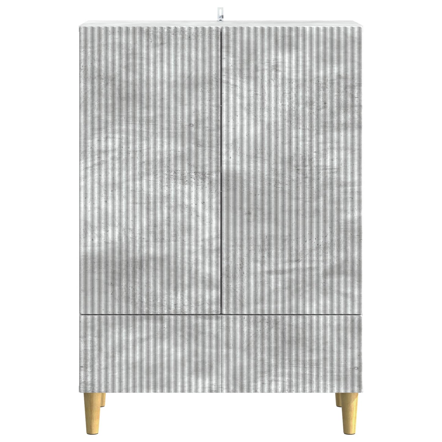 Servírovací Skříň Se Zásuvkou Betonově Šedá 66 X 34,5 X 95 Cm