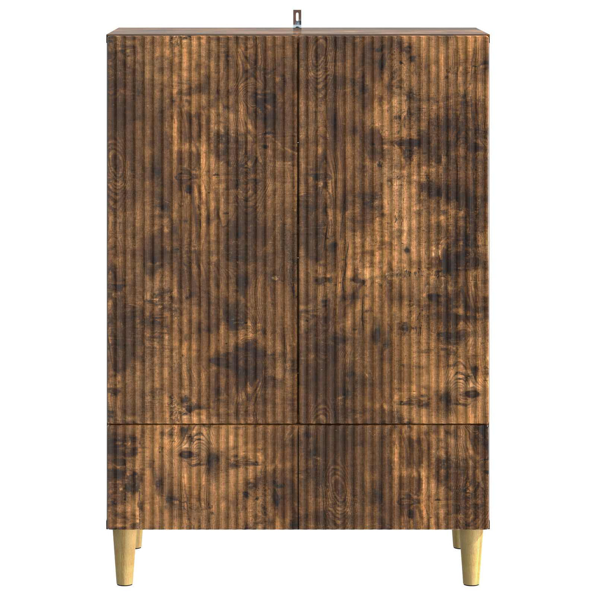 Servírovací Skříň Se Zásuvkou Kouřový Dub 66 X 34,5 X 95 Cm