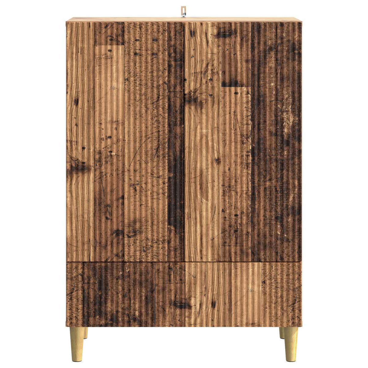 Servírovací Skříň Se Zásuvkou Staré Dřevo 66 X 34,5 X 95 Cm