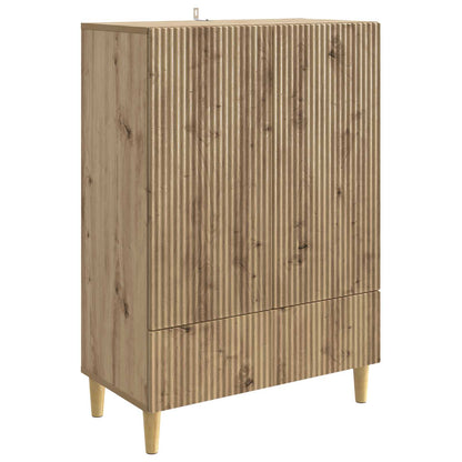 Servírovací Skříň Dub Artisan 66 X 34,5 X 95 Cm