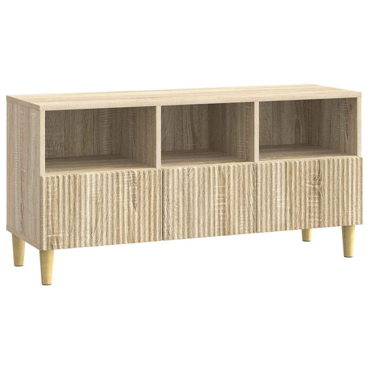 Televizní Skříň Dub Sonoma 102 X 34,5 X 50 Cm Kompozitní Dřevo