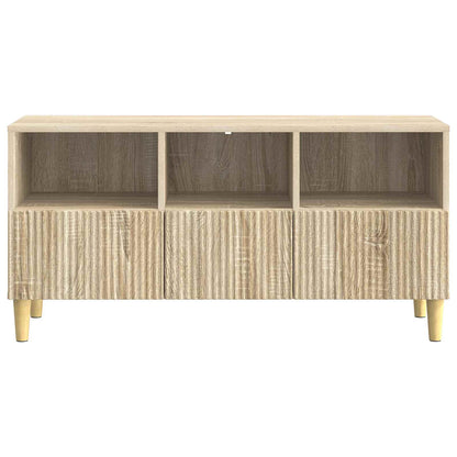 Televizní Skříň Dub Sonoma 102 X 34,5 X 50 Cm Kompozitní Dřevo