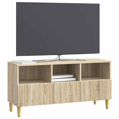 Televizní Skříň Dub Sonoma 102 X 34,5 X 50 Cm Kompozitní Dřevo