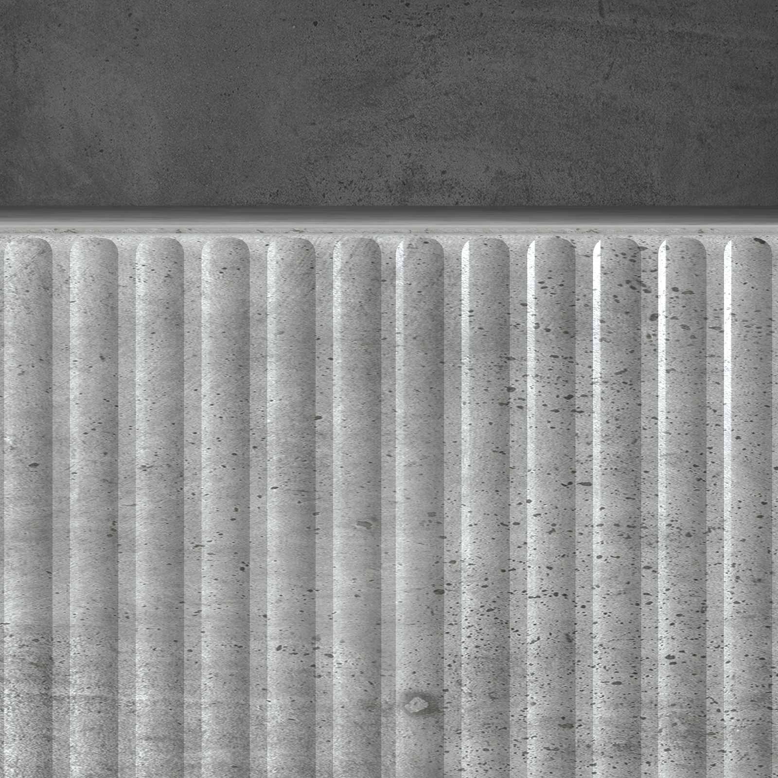 Televizní Skříň Se Zásuvkou Betonově Šedá 102 X 34,5 X 50 Cm