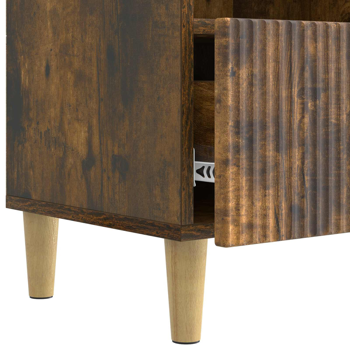 Televizní Skříň Kouřový Dub 102 X 34,5 X 50 Cm Kompozitní Dřevo