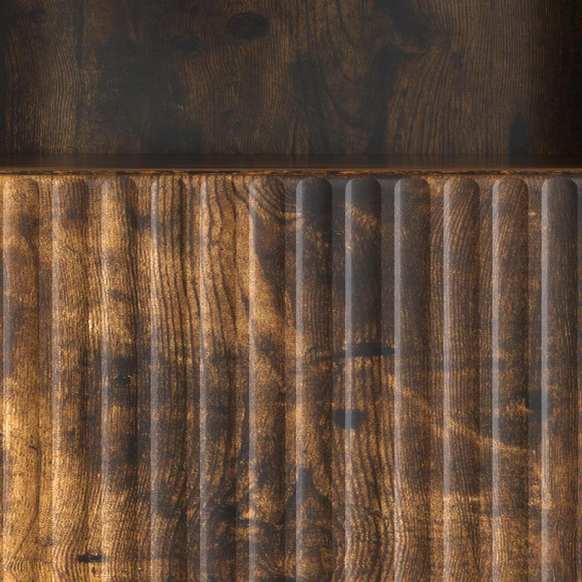 Televizní Skříň Kouřový Dub 102 X 34,5 X 50 Cm Kompozitní Dřevo