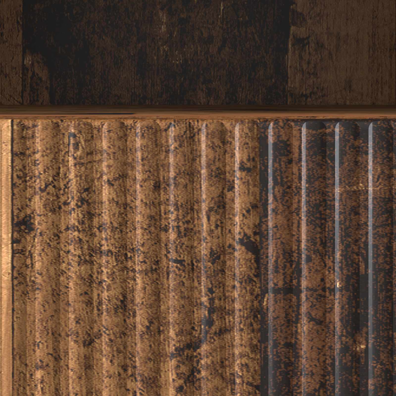 Televizní Skříň Staré Dřevo 102 X 34,5 X 50 Cm Kompozitní Dřevo