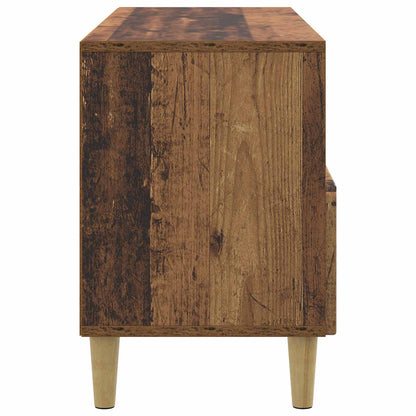 Televizní Skříň Staré Dřevo 102 X 34,5 X 50 Cm Kompozitní Dřevo
