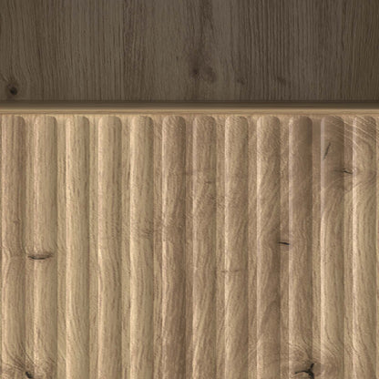 Televizní Skříň 102 X 34,5 X 50 Cm Dub Artisan Kompozitní Dřevo