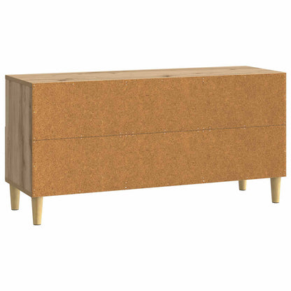 Televizní Skříň 102 X 34,5 X 50 Cm Dub Artisan Kompozitní Dřevo