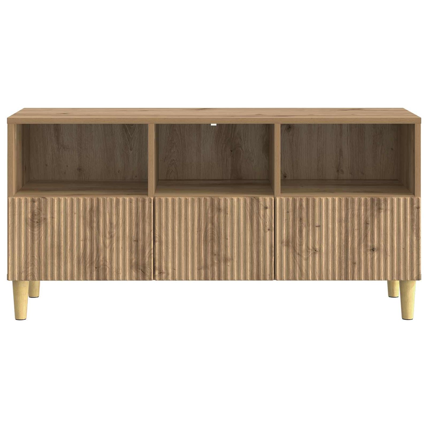 Televizní Skříň 102 X 34,5 X 50 Cm Dub Artisan Kompozitní Dřevo