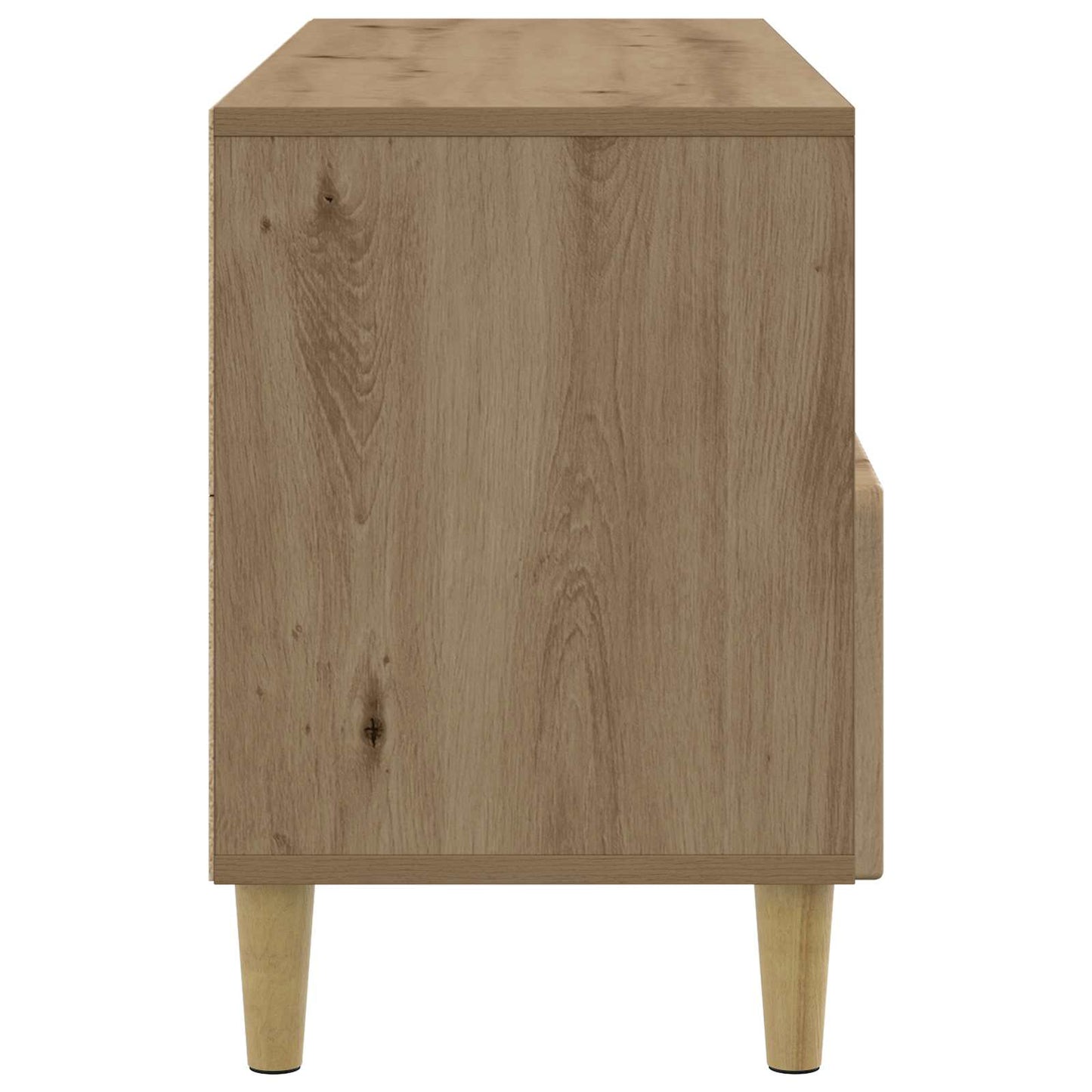 Televizní Skříň 102 X 34,5 X 50 Cm Dub Artisan Kompozitní Dřevo