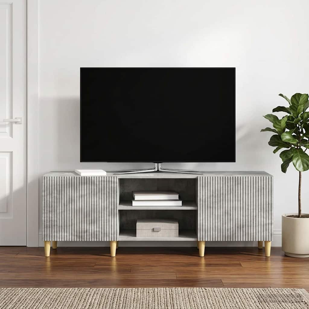 Televizní Skříň Betonově Šedá 150 X 31 X 50 Cm Kompozitní Dřevo
