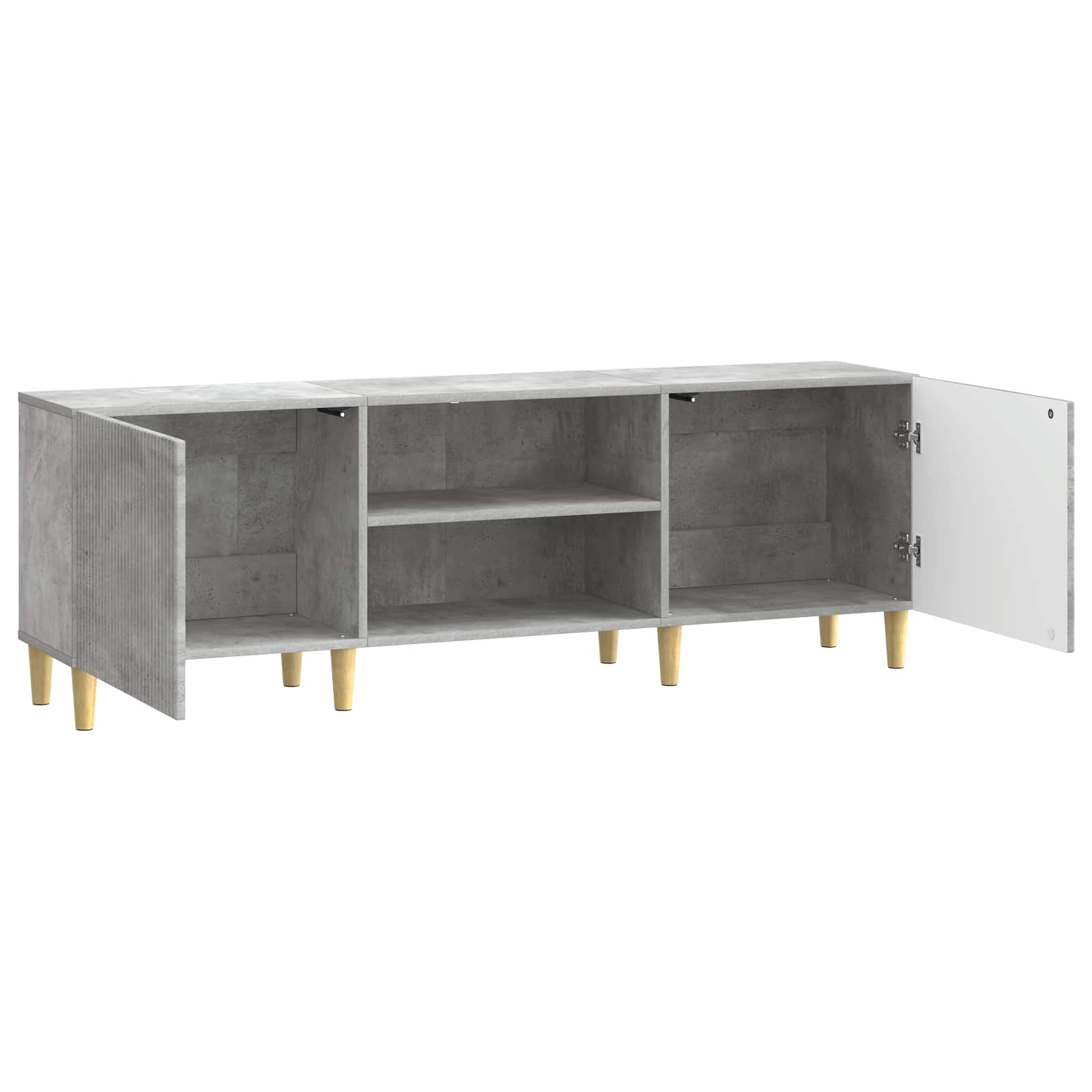Televizní Skříň Betonově Šedá 150 X 31 X 50 Cm Kompozitní Dřevo