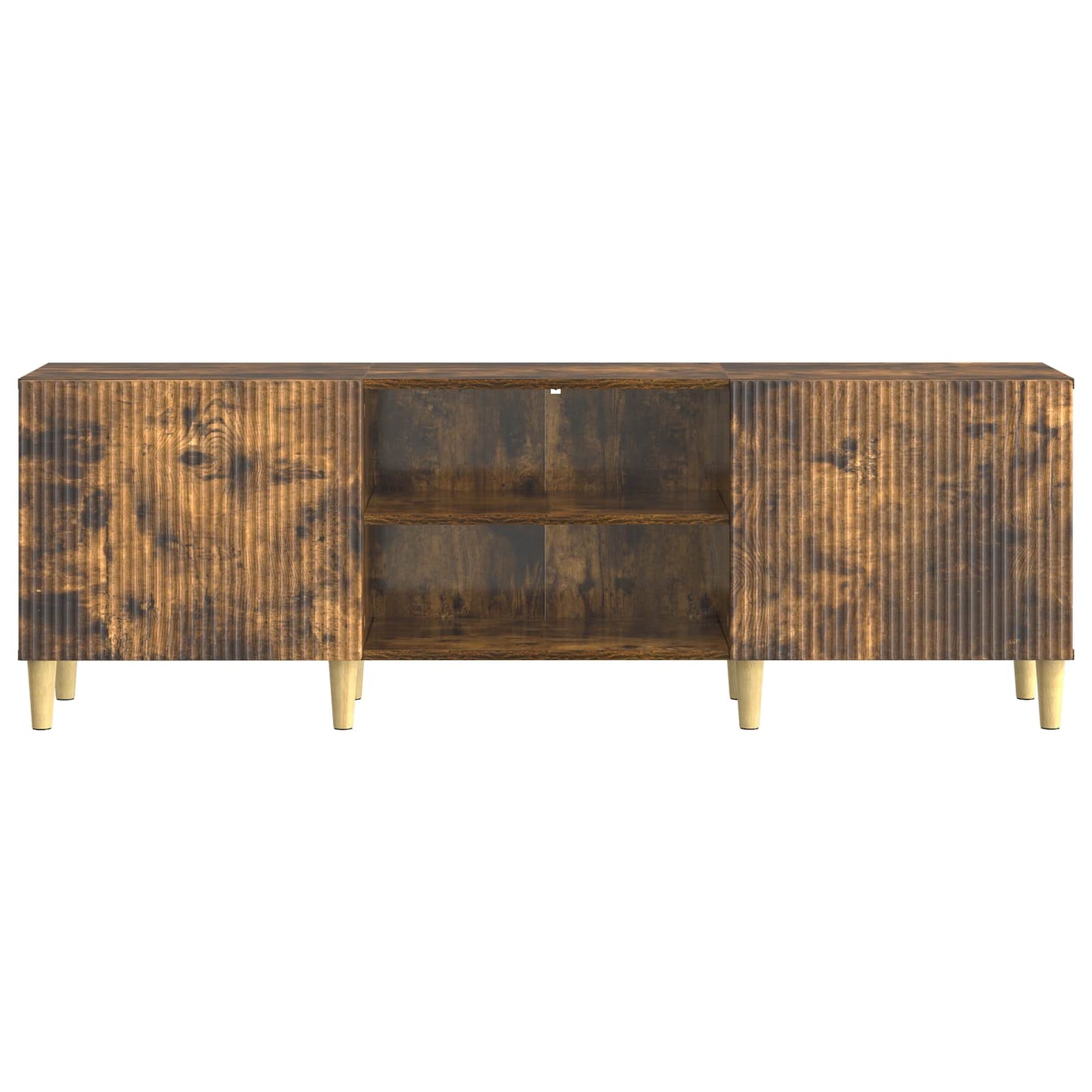 Televizní Skříň Kouřový Dub 150 X 31 X 50 Cm Kompozitní Dřevo