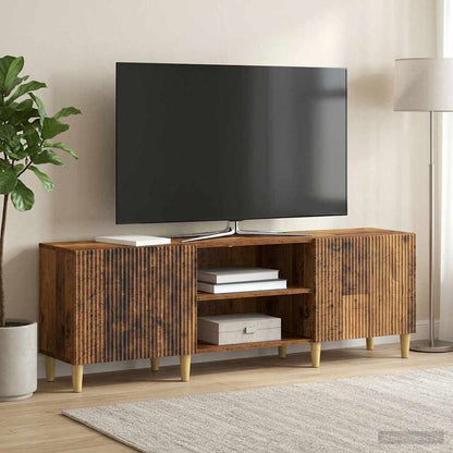 Televizní Skříň Staré Dřevo 150 X 31 X 50 Cm Kompozitní Dřevo