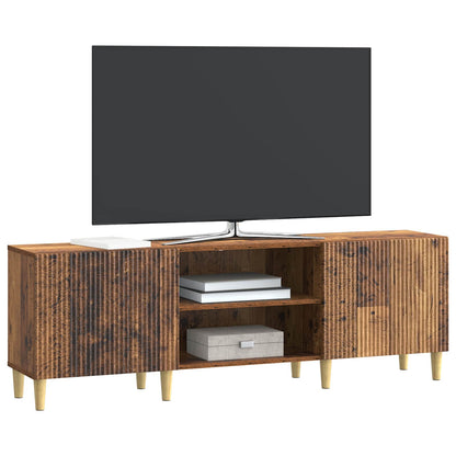 Televizní Skříň Staré Dřevo 150 X 31 X 50 Cm Kompozitní Dřevo