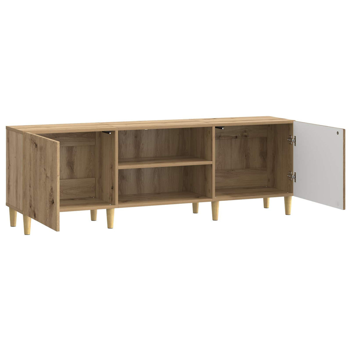 Televizní Skříň 150 X 31 X 50 Cm Dub Artisan Kompozitní Dřevo
