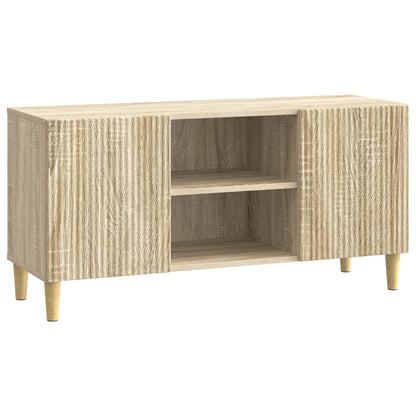 Televizní Skříň Dub Sonoma 102 X 34,5 X 50 Cm Kompozitní Dřevo