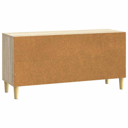 Televizní Skříň Dub Sonoma 102 X 34,5 X 50 Cm Kompozitní Dřevo